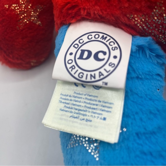 Build A Bear Workshop DC Comics Wonder Woman Teddy Plush 17” Red Blue Stars - Picture 9 of 13